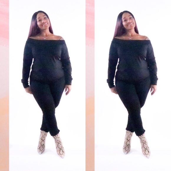 Jogger Knit Set- Plus Sizes๐HP๐ - Picture 2 of 2